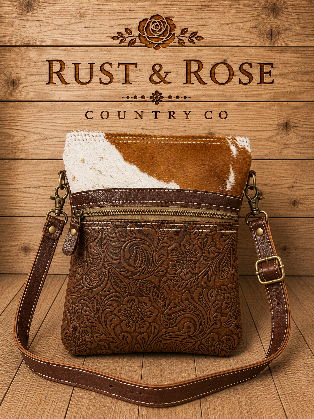 Tangled Vine Leather & Hairon