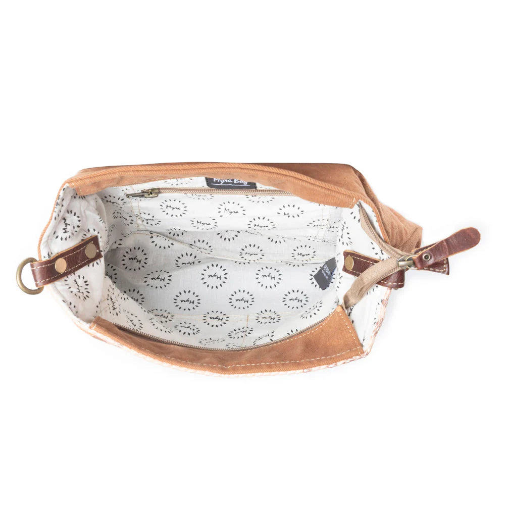 Rosa Pompadour Shoulder Bag