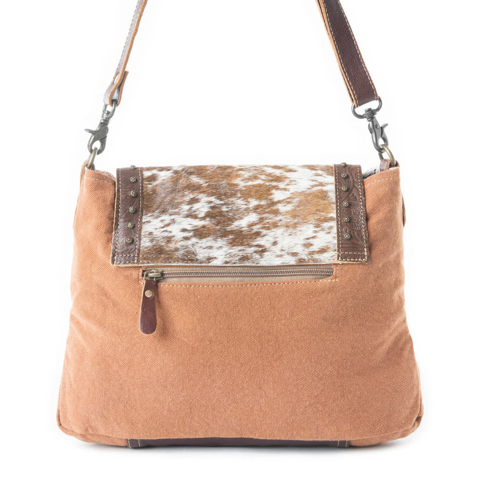 Rosa Pompadour Shoulder Bag