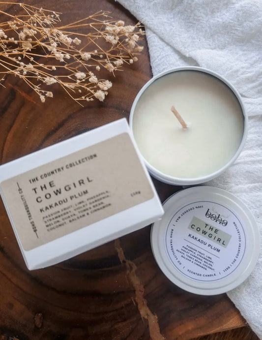 The Cowgirl- Kakadu Plum Mini Tin Candle