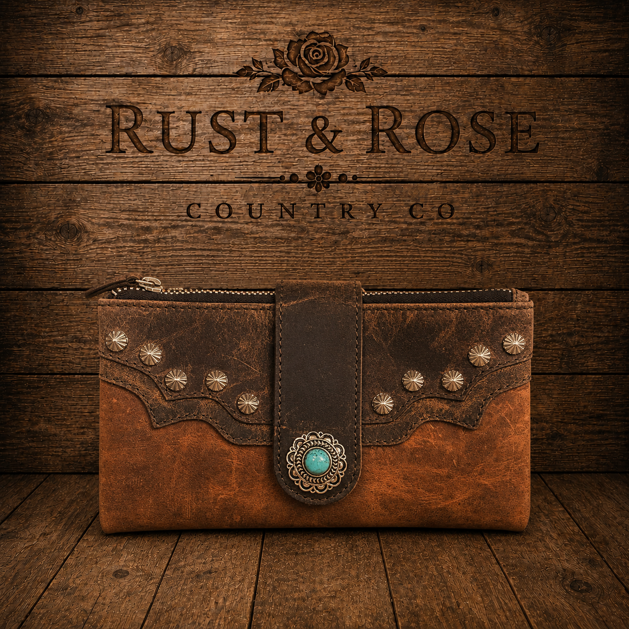 Iron Hill Concho Wallet
