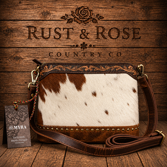 Prairie Forge Studded Leather Bag